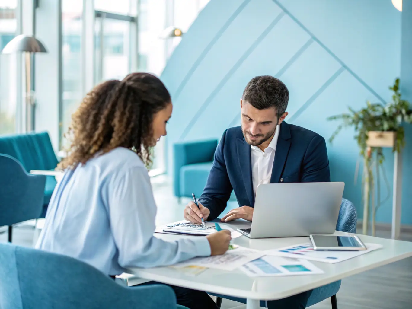 A consultant advising a client on their digital publishing strategy, discussing the best approach for their content.